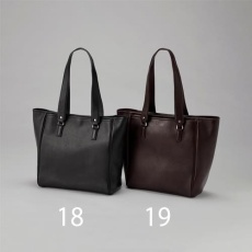 【EA927AE-19】460x340x150mm トートバッグ(牛革/ブラウン)