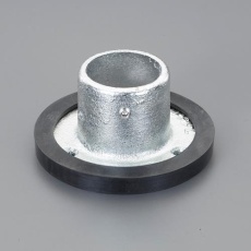 【EA948TF-22】48.6mm パイプジョイント(ベース/丸型/防傷パッキン付)