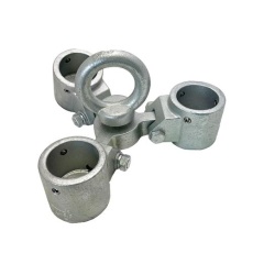 【EA987FE-11A】48.6mm 単管・足場パイプ専用三脚ヘッド