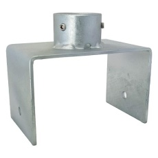 【EA948TF-30A】48.6mm 単管パイプベース支柱金具(150mm用)