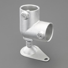 【EA948TF-52】48.6mm 単管用水平調整金具(L型/アンカータイプ)