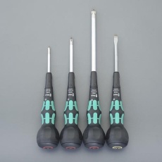 【EA560WA-616】4本組 [＋－] ボールグリップドライバーセット