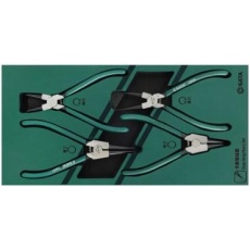 【EA687YA-22A】4本組 スナップリングプライヤー(トレー入り)