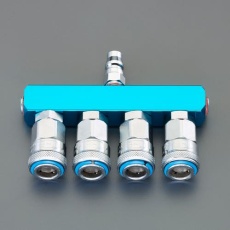 【EA140DK-4】4連 エアーカップリング(ワンプッシュ型)