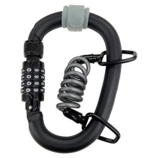 【EA986YE-47】500mm ダイヤル式バッテリーロック(カールコード付)