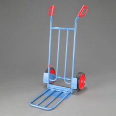 【EA520FD-41】500x 300mm/250kg ハンドトラック(荷台折畳式)