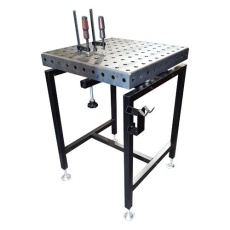 【EA315ST-10】500x500x680mm 溶接用作業台(回転式)