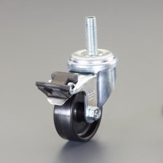 【EA986HV-11】50mm/M10 キャスター(自在金具・ブレーキ付)