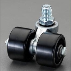 【EA986HN-5A】50mm/M16 キャスター(自在・ツインホール・ナイロン)