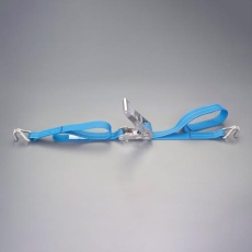 【EA982SF-28A】50mmx 8.0m/764kg ベルト荷締機(両端フック/SUS)