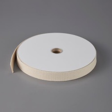 【EA628PT-455】50mmx25m 綿ベルト(生成り)