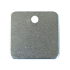 【EA591HC-24】51x51mm タグブランク(ステンレス 角/10枚)