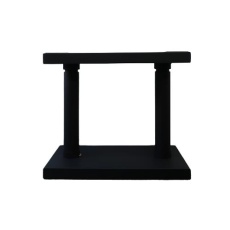 【EA979CV-26】550-800mm 家具転倒防止ポール(ブラック)