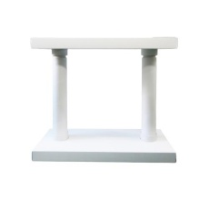 【EA979CV-25】550-800mm 家具転倒防止ポール(ホワイト)