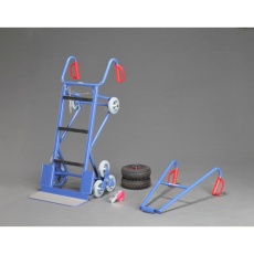 【EA520FD-5A】550x1300mm/400kg ハンドトラック(階段用)