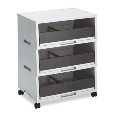 【EA995C-71】562x383x 700mm 紙分別回収ボックス(3段)