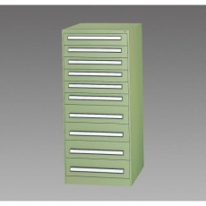 【EA955A-11】580x620x1300mm/10段 ツールキャビネット(軽量用)