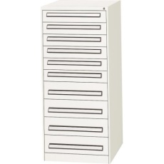 【EA955AD-8A】580x620x1300mm/10段 ツールキャビネット(軽量用)