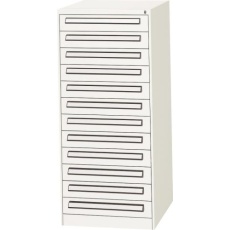 【EA955AD-9A】580x620x1300mm/12段 ツールキャビネット(軽量用)