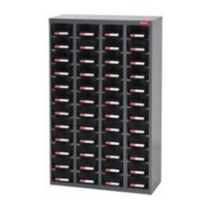 【EA957F-14】587x237x937mm/4列 12段 パーツキャビネット