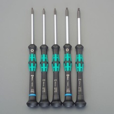 【EA550MF-140A】5本組 [Ball-Hexagon]ドライバーセット(精密用)