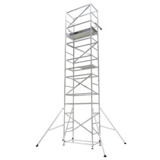 【EA905PA-13】6.15m 高所作業台(アウトリガー付/アルミ合金製)