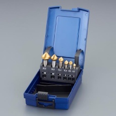 【EA827FE-316】6.3-20.5mm カウンターシンク(6本組・HSS・Tinコート)