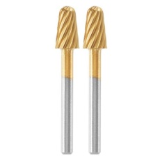 【EA818E-410】6.4x10.9mm/3.2mm軸 [TiNコート]ロータリーカッター