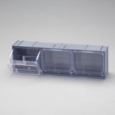 【EA957AA-3】600x155x175mm/3列 マルチストール(クリスタル)