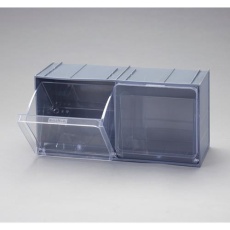 【EA957AA-5】600x240x300mm/2列 マルチストール(クリスタル)