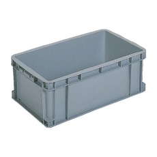 【EA506AF-251】620x380x225mm/40.1L コンテナ(グレー)