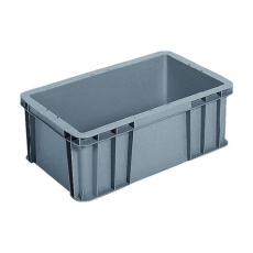 【EA506AF-242】630x390x225mm/39.9L コンテナ(グレー)