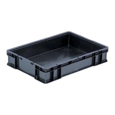 【EA506AE-131】648x448x122mm/27.3L ハイテクコンテナ/ESD