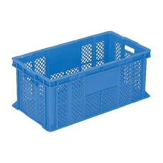 【EA506AB-241】658x346x271mm/48.1L コンテナ(ブルー)