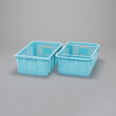 【EA506AB-122A】661x465x235mm/ 53.8L コンテナ(2個)