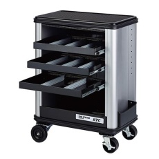 【EA956AB-4】670x420x900/3段 ツールステーション(シャッター付)