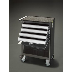 【EA956BB-1】677x459x1000mm/4段 ツールワゴン