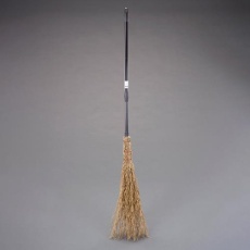 【EA928CC-166S】680-1100/670mm 竹ホウキ・太(ジョイント式/3本)