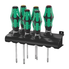 【EA560WA-605】6本組 [+ - pozi] ドライバー(ホルダー付)