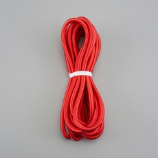 【EA628WL-325】7.0mmx 5m 丸ゴムロープ(赤)