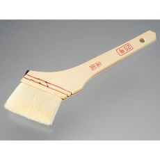 【EA109LE-4A】70mm 合成樹脂塗料用薄口刷毛(山羊毛/筋違)