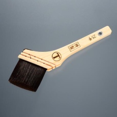 【EA109LA-77】70mm 油性用筋違刷毛(馬毛)