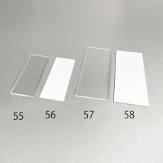 【EA440DP-58】70x 210x3mm アクリル板(白)