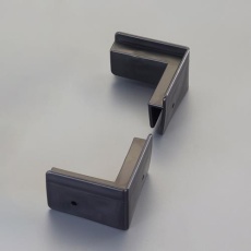 【EA911BG-2】70x70mm プラダン用コーナー(SxS用/導電/4個)