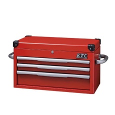 【EA956A-87】715x390x410mm ツールキャビネット(レッド)