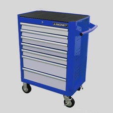 【EA957S-9A】722x459x1000mm/ 7段 ツールワゴン(ブルー)