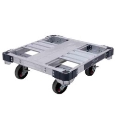 【EA520AD-24】750x740mm/0.8ton ドーリー(アルミ製)