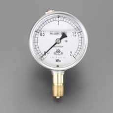 【EA729GE-16】75mm/0-1.6MPa 圧力計(グリセリン入)