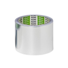 【EA944SE-82】75mmx10m 軟質アルミ箔粘着テープ(光沢)