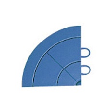 【EA997RJ-352】75x 75x17.5mm 角ふち(ブルー)